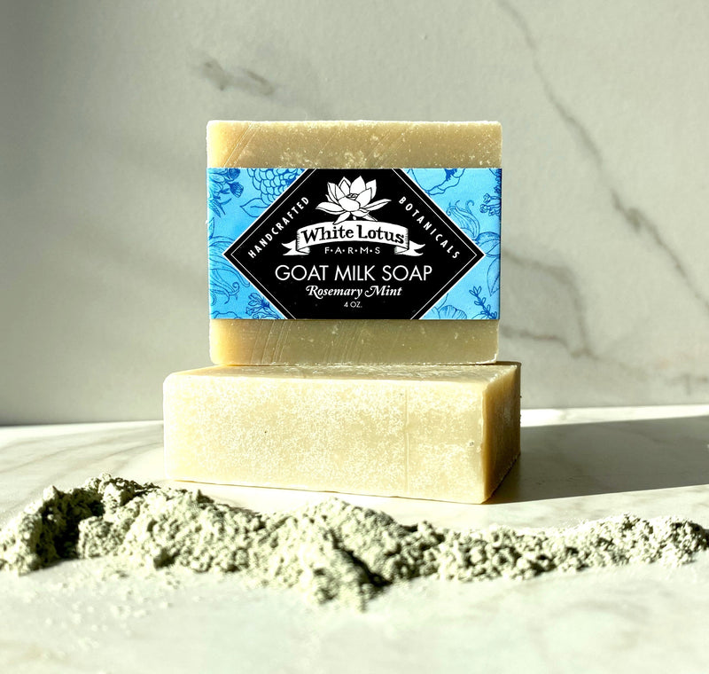 Rosemary-Mint Goat Milk Soap