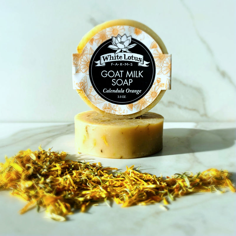 Calendula-Orange Goat Milk Soap