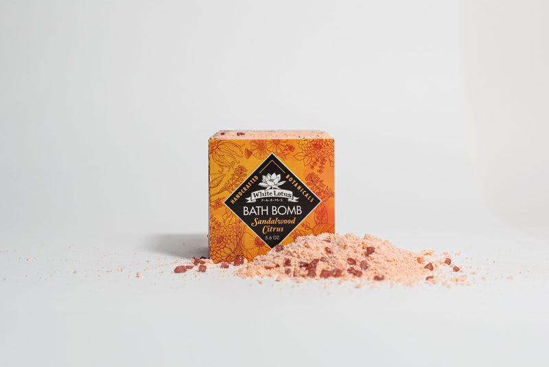 Sandalwood-Citrus Bath Bomb