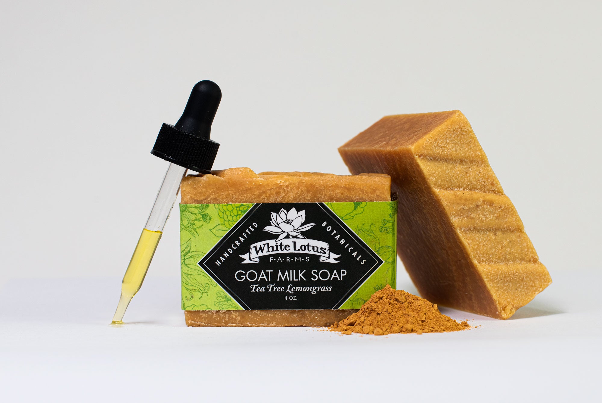 Tea Tree-Lemongrass Goat Milk Soap